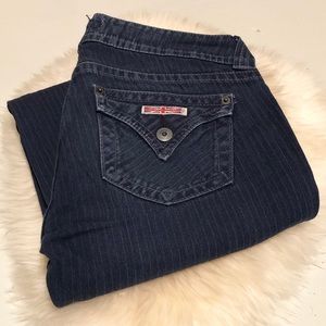 Hudson Pinstripe Jeans